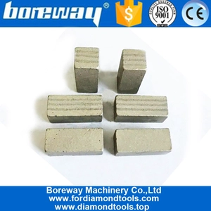 China Multi-Layer Structure Stone Diamond Tool Diamond Cutting Segment for Marble Block manufacturer