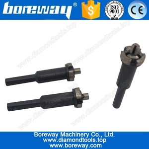 China Neue Produkte: D30 * D20 * D10 * 119L * 12 b Silber Schweißen Spann Stab Diamant-Kernbohrgerät bits für Steinflowerpot Hersteller