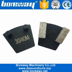 China Redi Lock Two Pins Diamantschleifschuhe mit Schnellverschluss für Betonboden und Steinoberfläche Hersteller