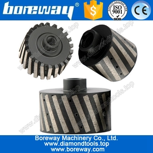 China Resin filled diamond polishing drum wheel manufacturer