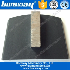China Single Segmented diamond grinding block for concrete floor manufacturer
