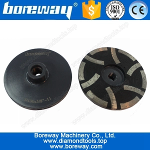 China Supply 4" resin filled cup wheel grinding concrete manufacturer
