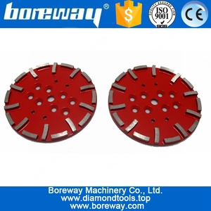 China Supply D250x20mm Diamond Floor Grinding Flat Disc For Concrete manufacturer