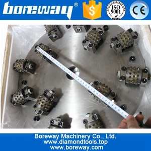 China Máquina de martelo de Bush da superfície da carcaça da fonte para o D480 * 12T * 45s concreto fabricante