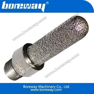 China Vacuum brazed finger bit manufacturer