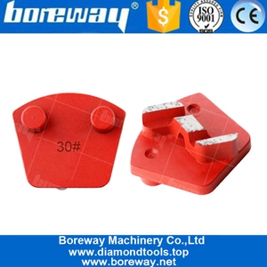 China Werkmaster Diamantscheibenschleifen Diamantschleifschuh z Segment Pad Für Terrazzobetonboden Hersteller