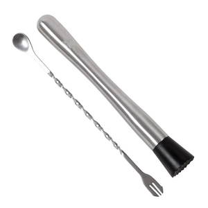 Fai Sapore Bursting Cocktail con facilità Cocktail Muddler e miscelazione cucchiaio
