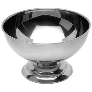 Edelstahl Sundae Cup Eis Glas