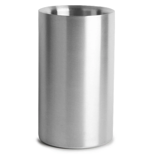 Brushed Double-Wall Stainless Steel Wine and Champagne Cooler