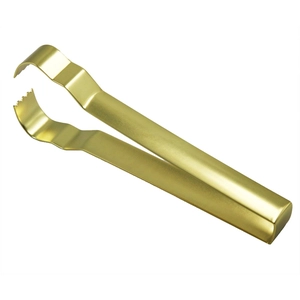Edelstahl goldenen Ice tong EB-BT74