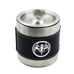 Double-Wall Stainless Steel Ice Bucket with Lid