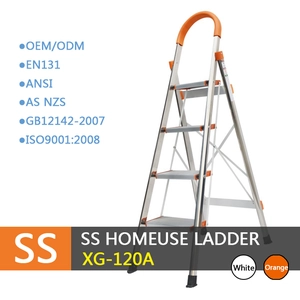 Xingon acero inoxidable Homeuse escalera de paso con pasamanos cómodo EN131