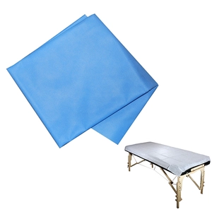 Fornecedor descartável da tampa de cama, tampa de cama descartável cirúrgica biodegradável SMS para o hospital, fábrica não tecida do linho de cama em China