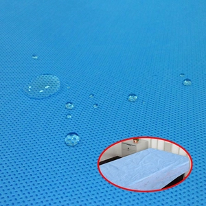Folha descartável da tabela da massagem da tampa das folhas de cama, fabricante não tecido da tampa de colchão, folhas de cama perfuradas em vendas