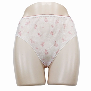 Fabricante de ropa interior desechable para adultos de China Bragas no tejidas desechables al por mayor personalizadas