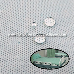 GR8-SMSBS 35gsm Spunbond Polypropylene Non Woven Bed Sheet