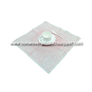 GT-WP01 Custom Impreso 1/4 Airlaid tela no tejida Cocktail Servilleta Cena