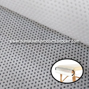 GTHY-WH1-SMSBS 45 gsm Disposable Massage Bedsheet Non Woven Fabric