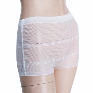 Maternidade descartável pós-parto pós-parto macio malha respirável descartável roupa interior para mulheres