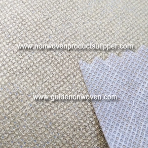 O poliéster girou a tela não tecida ligada com impressão para o envolvimento da flor JQt7050-w-85