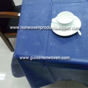 Panno da tavolo monouso impermeabile blu composito XY-AIRLAID