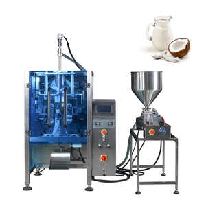Máy đóng gói đồ uống tự động để gói sữa dừa và nước dừa bằng túi nhựa