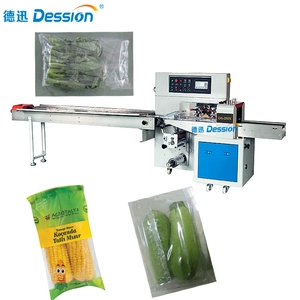 Automatische verpakking machine voor maïs kussen en verse groenten
