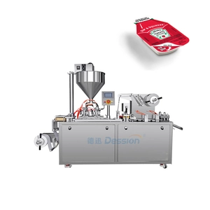 Paste sauce butter cheese ketchup liquid honey chocolate aluminum foil jam blister packaging machine