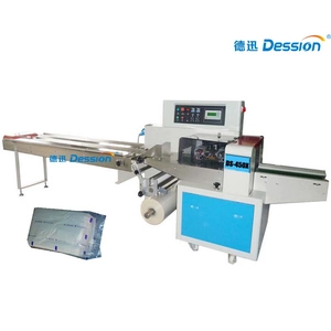 Machine à emballer d'oreiller de papier de soie vers le bas