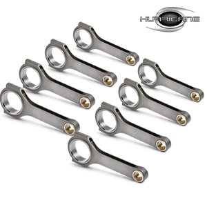 H-faisceau 4340 pour Forged Bielles Chevy Small Block V8 6.100" Longueur Centre