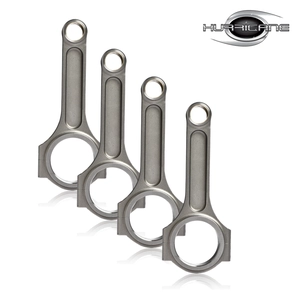 Fiat 118 mm longitud central 4340 varillas de conexión de viga en I de acero forjado