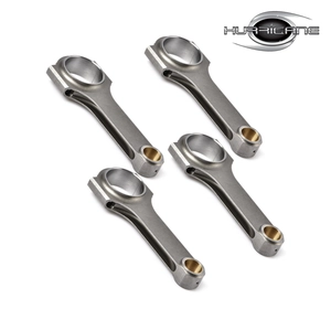 Geschmiedeter H-Strahl Honda Prelude H22-Verbindungsstangen Set, 22mm Pinloch