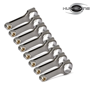 Ensemble de bielles 5.850 "de poutre V8 SBC H en acier forgé Chevy