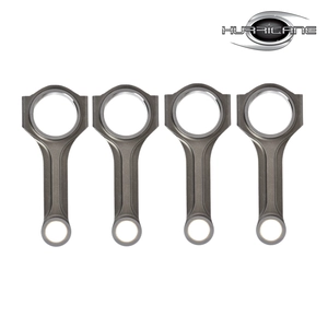 Biella forgiata in acciaio a raggi X forgiata per Nissan SR20 136.3mm Set di 4