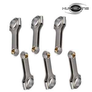 Bielles à poutre en H 6 pièces pour moteurs Toyota Supra 7MGTE 7M-GTE, longueur CC 151.89mm