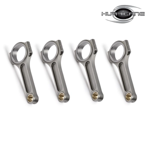 I-Beam Pleuelstangen (4 Stück) für Honda D16L Motor, 5.459 "Pleuellänge