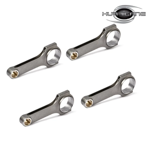 Set di 4 bielle Nissan 240SX-KA24DE forgiate con trave a H acciaio 4340 forgiate
