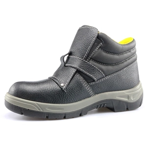 1023 antidérapant capuchon d'orteil en acier chaussures de sécurité de soudage anti-perforation pour soudeurs