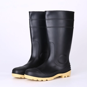 bottes de travail pvc 106-4 pieds en acier