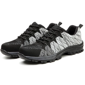 536 anti anti-deslizamento Óleo resistente à moda moda tipo de esporte de segurança sapatos de segurança de aço
