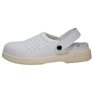7020 Mikrofaser Leder weiß Koch Küche Sommer Sicherheitsschuhe