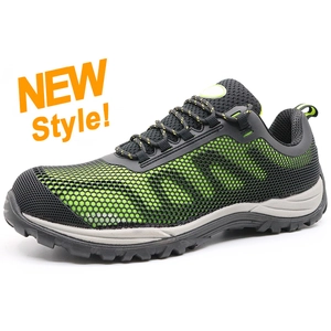 BTA024 PU injection light weight fashion sport men's safety shoes