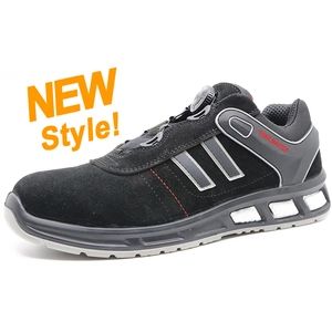 ETPU12 Suede leather fast loosen lace light australia safety shoes