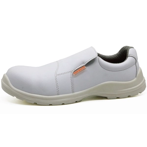 KS004 white S3 SRC waterproof anti slip esd kitchen shoes for men