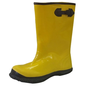 R019 USA style rubber overshoes, yellow slush rubber boots