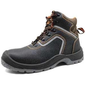 SD3061 Scarpe antinfortunistiche da uomo in pelle con punta in acciaio a buon mercato in acciaio