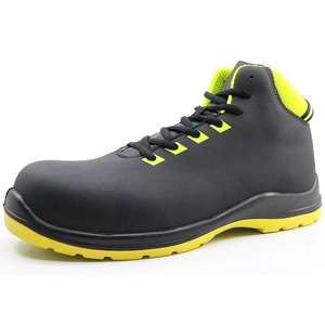 Scarpe antinfortunistiche per officina SU032 in pelle nabuk senza metallo