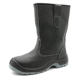 TM011 Toe en acier antidérapant résistant à l'eau résistant à l'eau, prévenir les bottes de rigueur anti-statique antidérapante