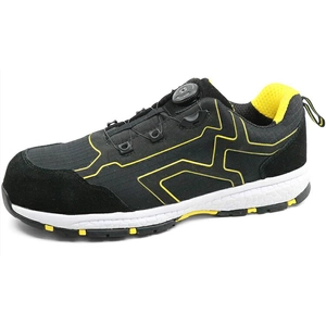 TMC019 Antidérapant desserrer rapidement les chaussures de sécurité de type sport légères et résistantes aux chocs hommes