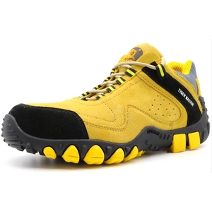 TMC4006 sapatos de segurança antideslizantes de aço antideslizantes à prova de furos de óleo na moda esporte